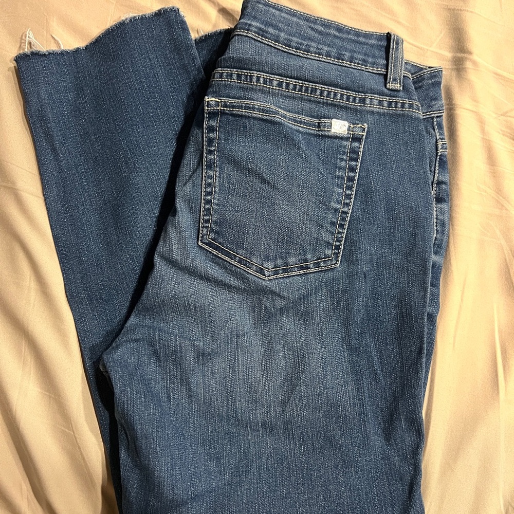 Jennifer Lopez Dark Blue Straight Leg Jeans